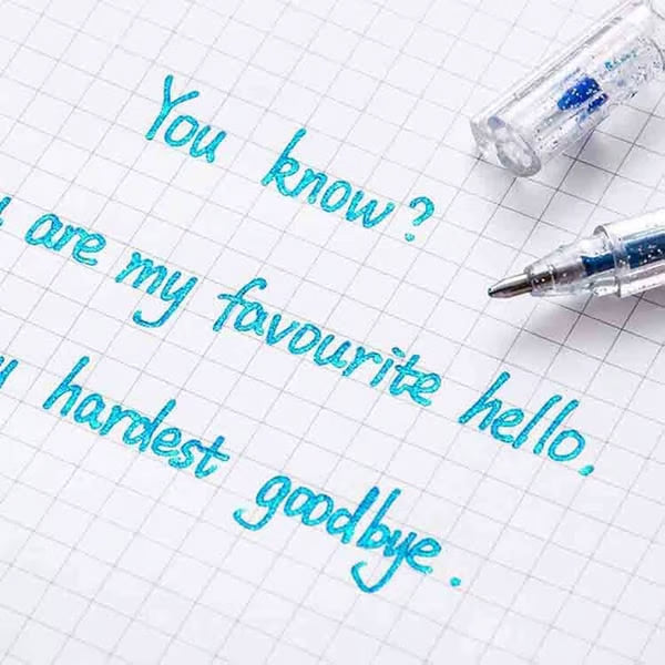 🔥 Glitter Gel Pen Set