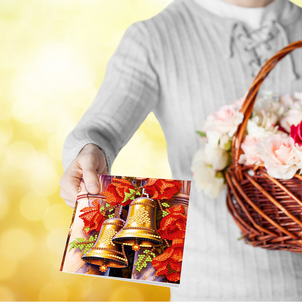 12 Pcs/Set Diamond Painting Christmas Greeting Card