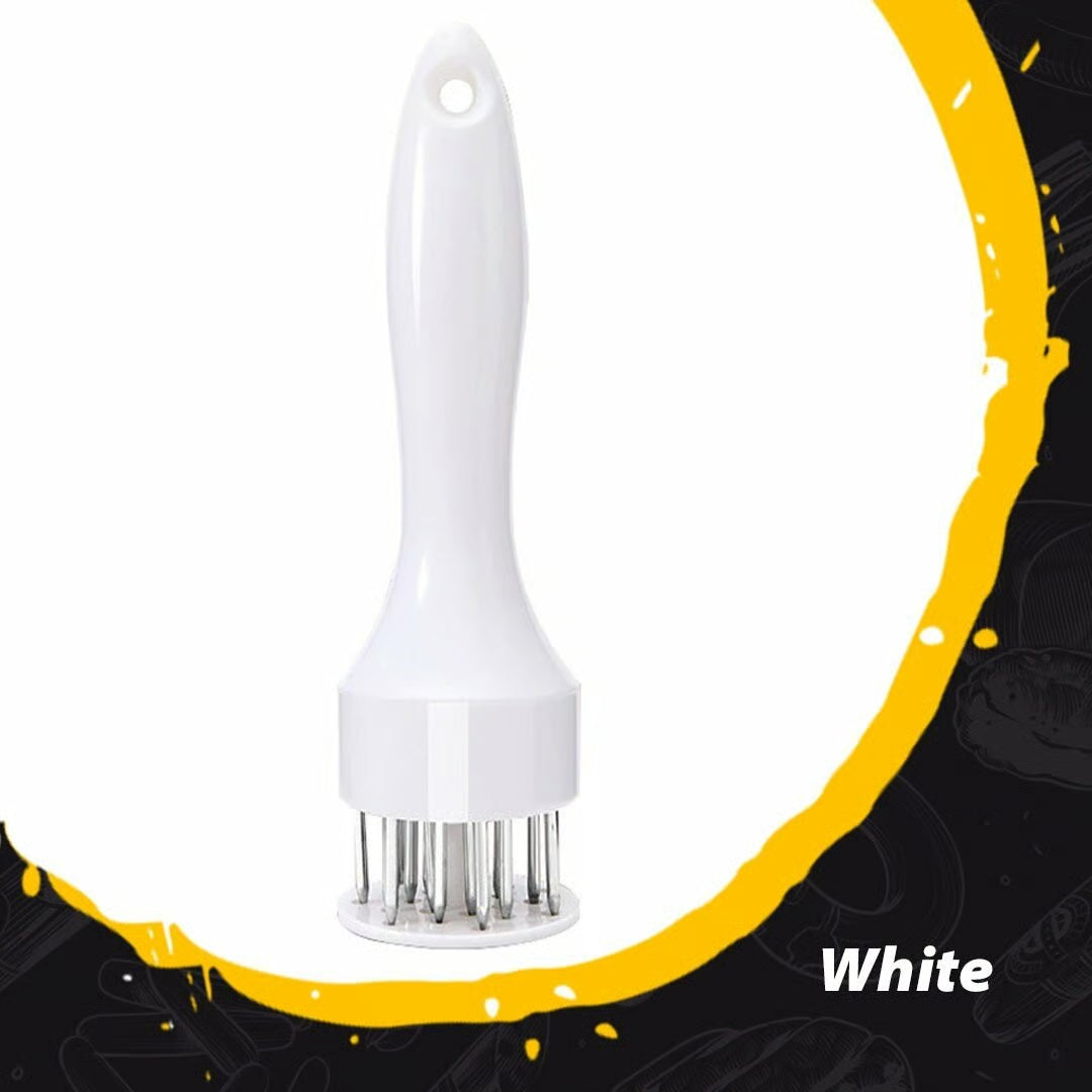 鉂勶Stainless Steel Meat Tenderizer Needle 21 Pin Steak BBQ Kitchen Cooking Tool