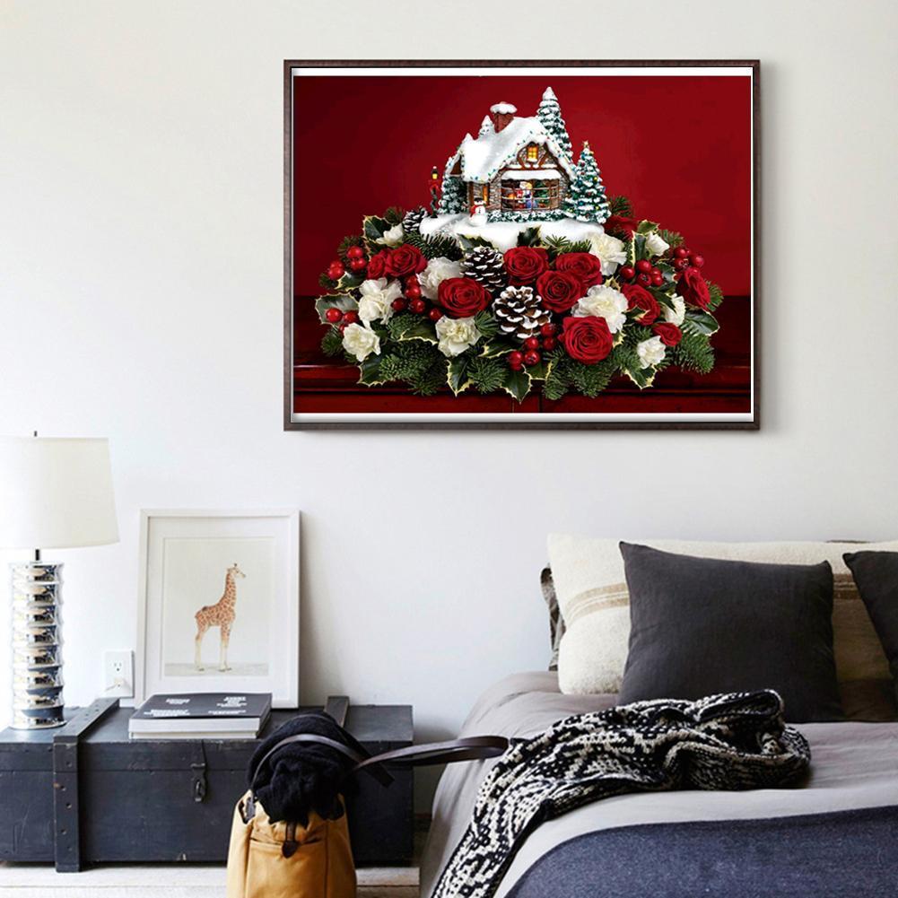 Diamond Painting-5D Full Round Drill Christmas