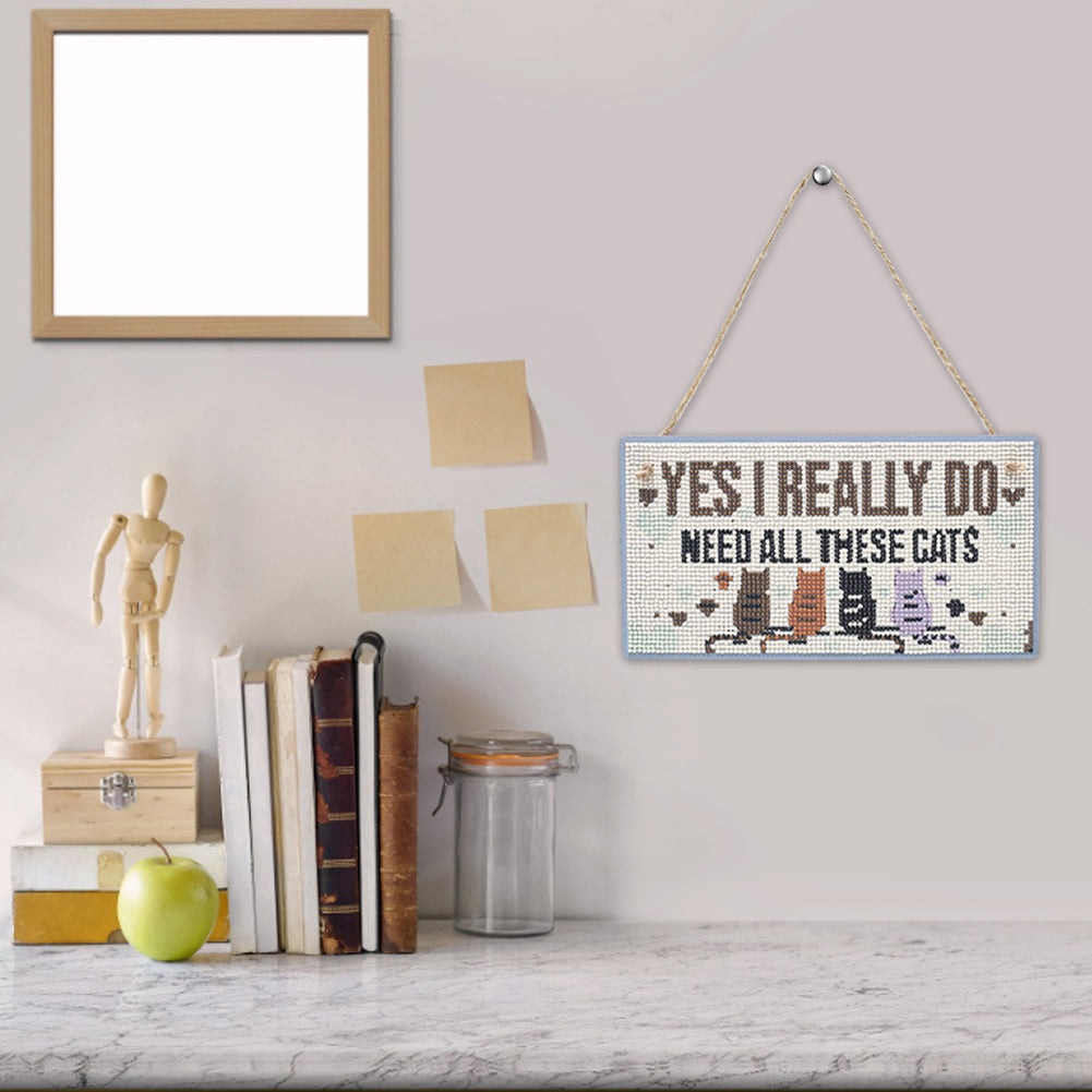 Diamond Painting-DIY Crystal Rhinestone Mural Pendant