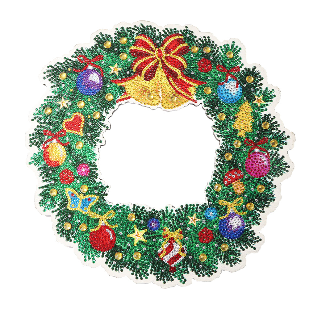 Diamond Painting-DIY Spot Drill Christmas Crystal Wreath