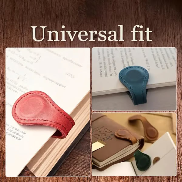 🔥Magnetic Leather Bookmark