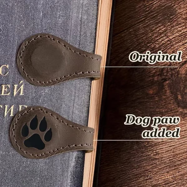 🔥Magnetic Leather Bookmark