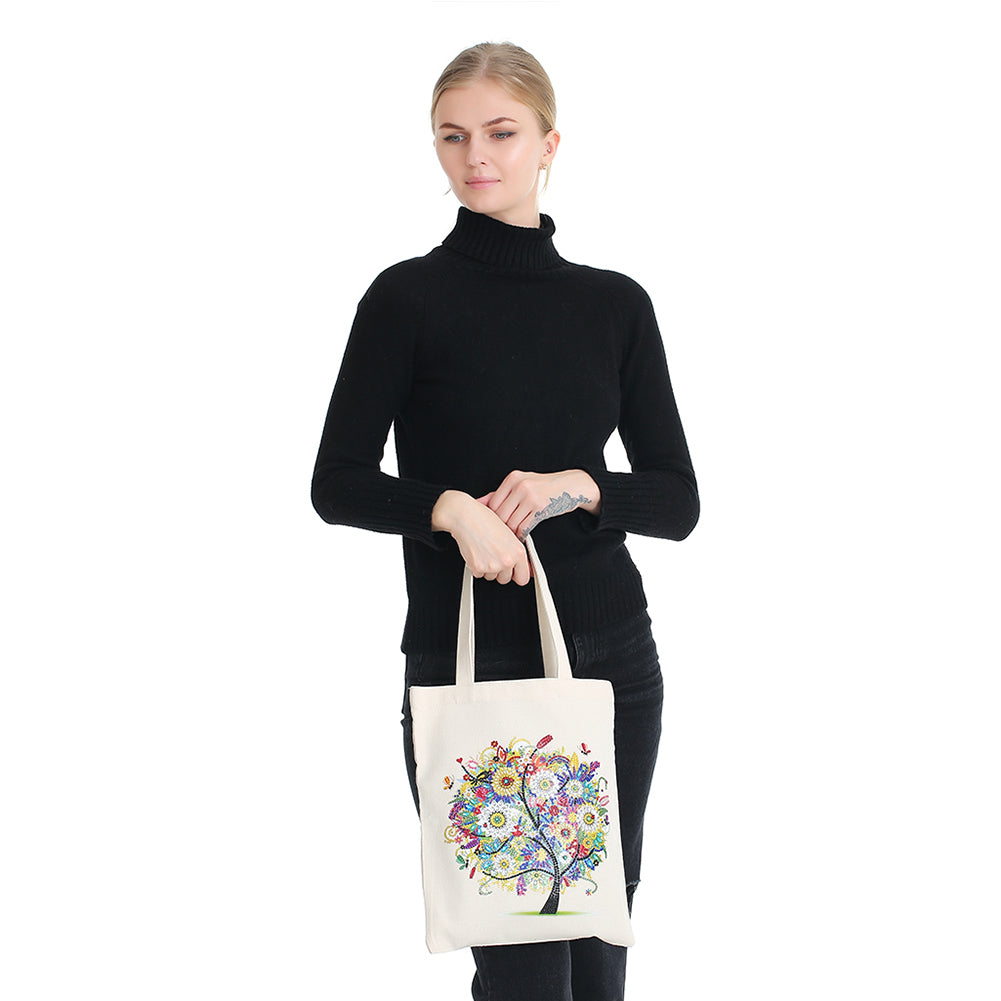 Diamond Painting Eco-Friendly Bag-DIY Crystal Rhinestone Summer