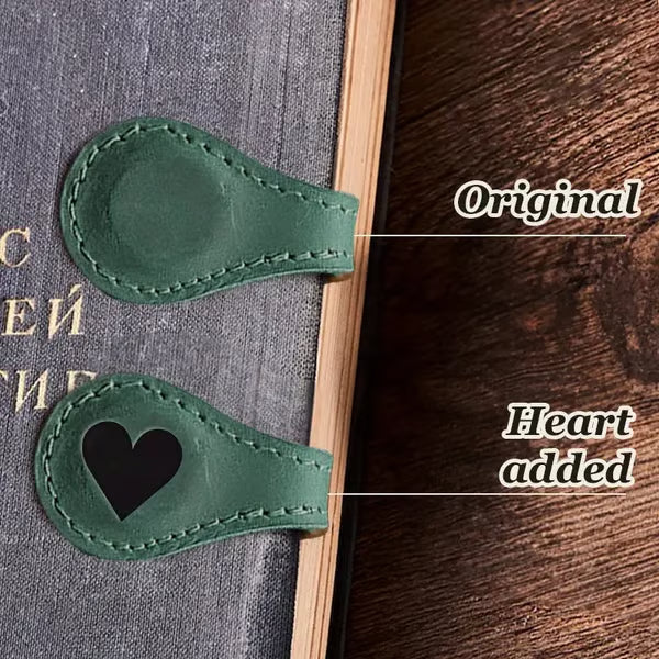🔥Magnetic Leather Bookmark