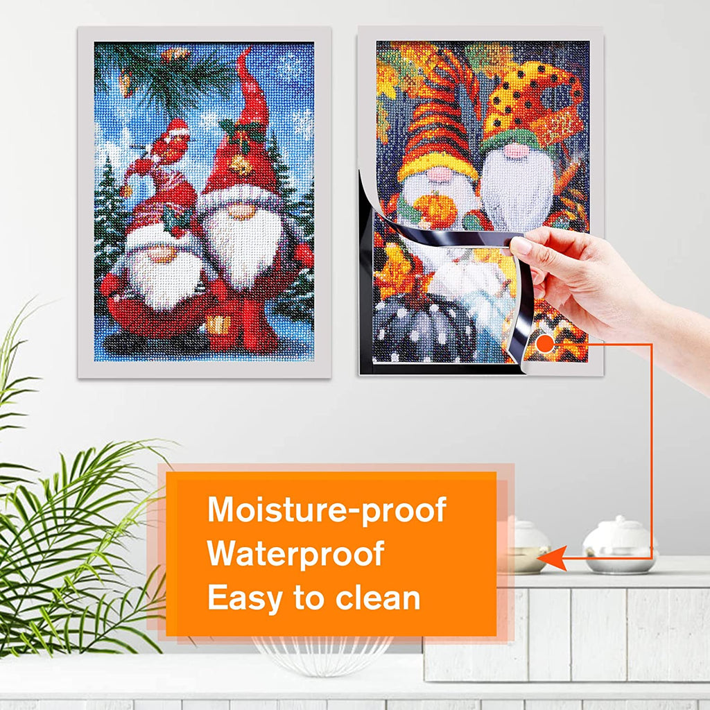 DIY Diamond Painting Magnetic Frame for Poster Photo Self-Adhesive Wall Decor