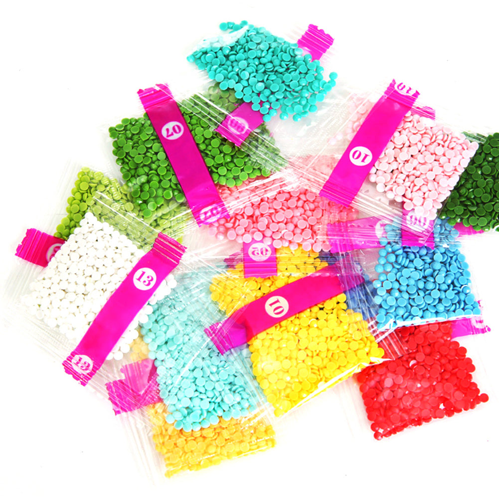 Diamond Painting-DIY Full Round Drill Poppy Flower