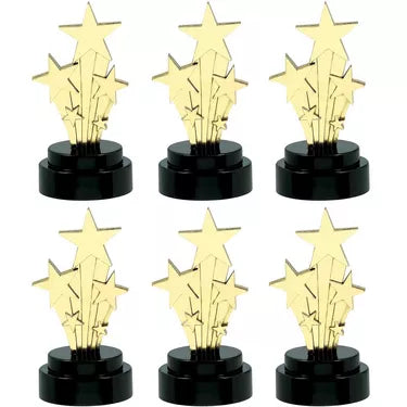 Hollywood Star Trophies 6ct