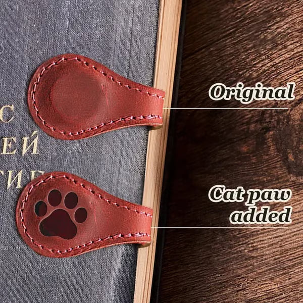 🔥Magnetic Leather Bookmark