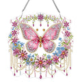 Diamond Painting Acrylic Streamer Butterfly Pendant for Wall Window