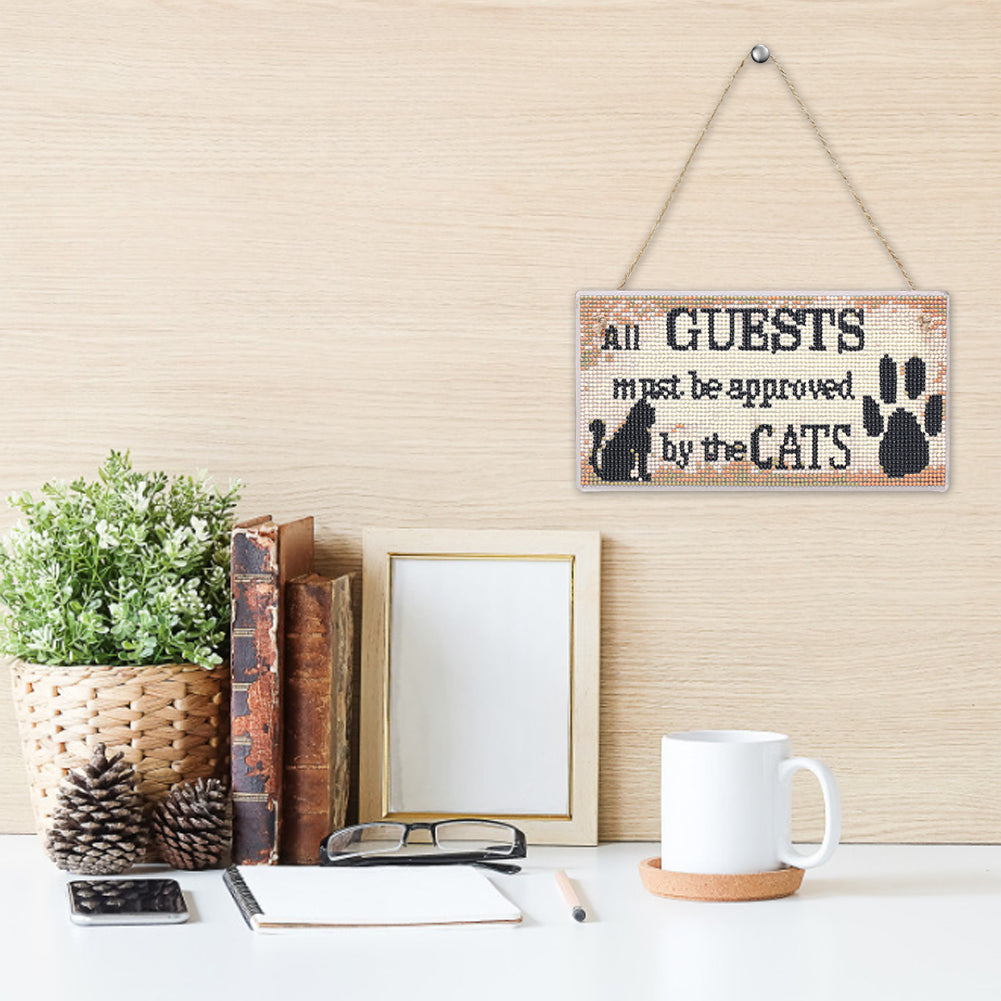 Diamond Painting-DIY Crystal Rhinestone Mural Pendant