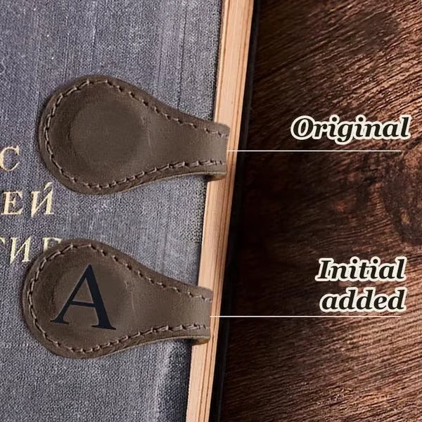 🔥Magnetic Leather Bookmark