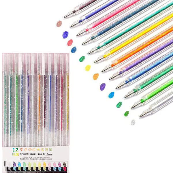 🔥 Glitter Gel Pen Set