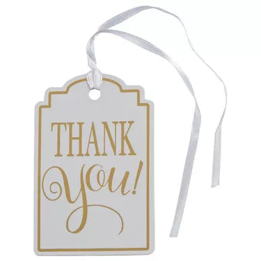 Thank You Gift Tags 25ct