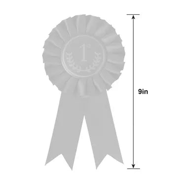 Red, White & Blue Sports Award Ribbons, 4in, 3ct