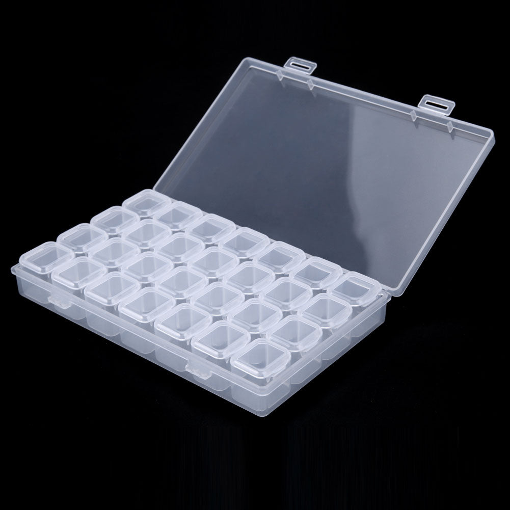 28 Slots Plastic Diamond Storage Box