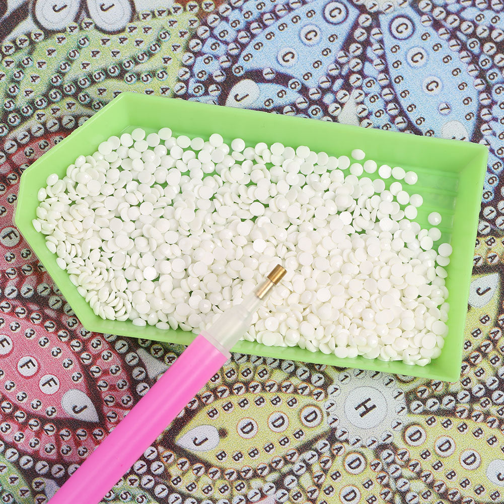 1 Bag Resin Round Drill Diamond Rhinestone for Missing Beads (DMC-3865)