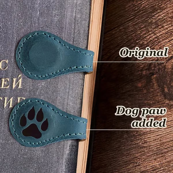 🔥Magnetic Leather Bookmark