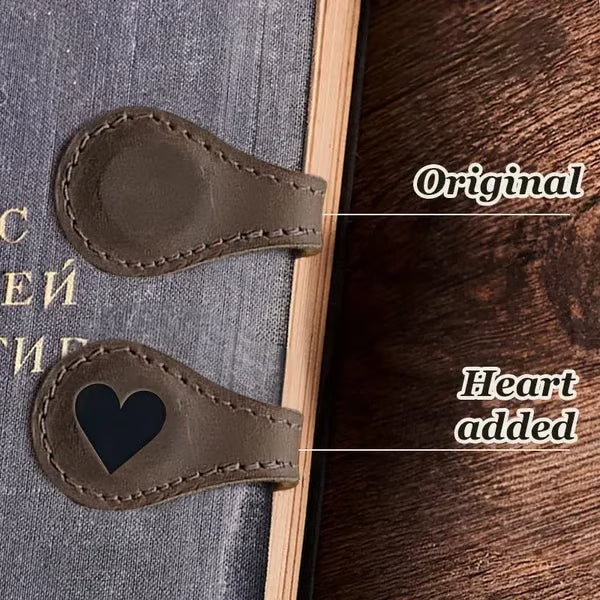 🔥Magnetic Leather Bookmark