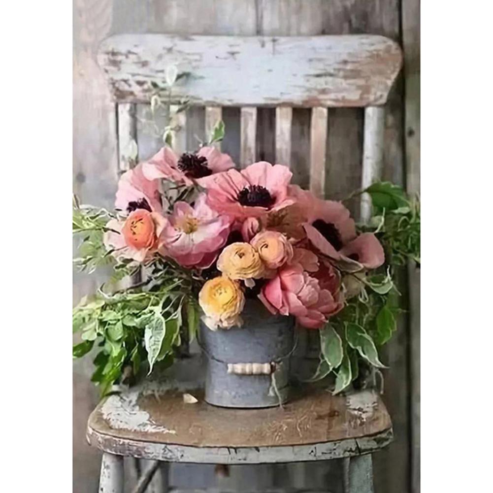 Diamond Painting-5D Full Round Drill Flower