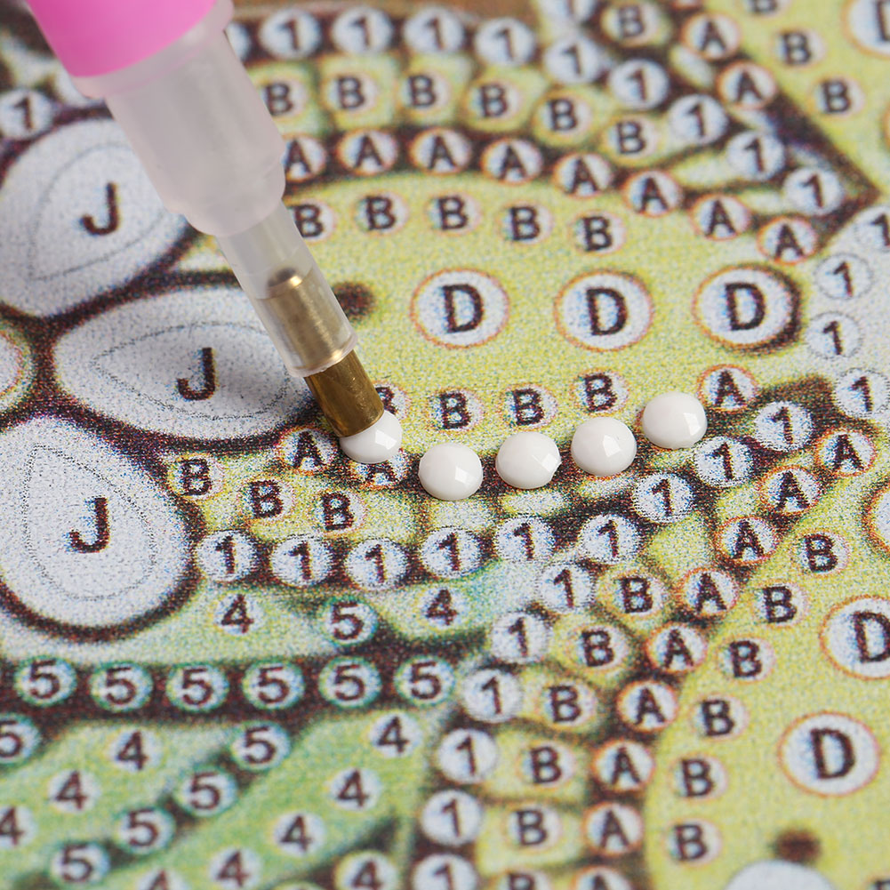 1 Bag Resin Round Drill Diamond Rhinestone for Missing Beads (DMC-3865)