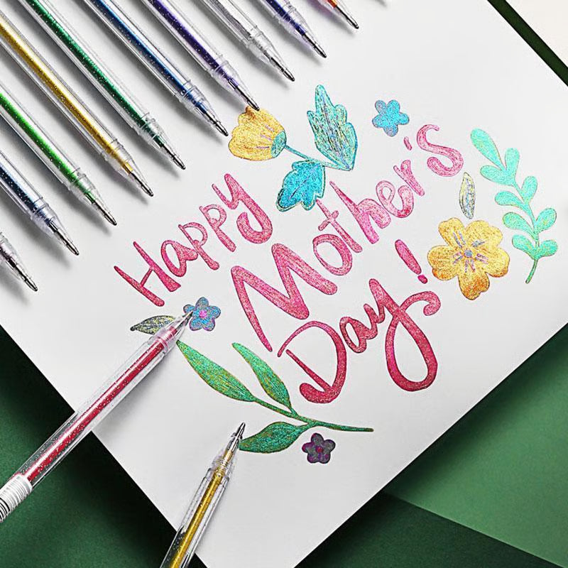 🔥 Glitter Gel Pen Set