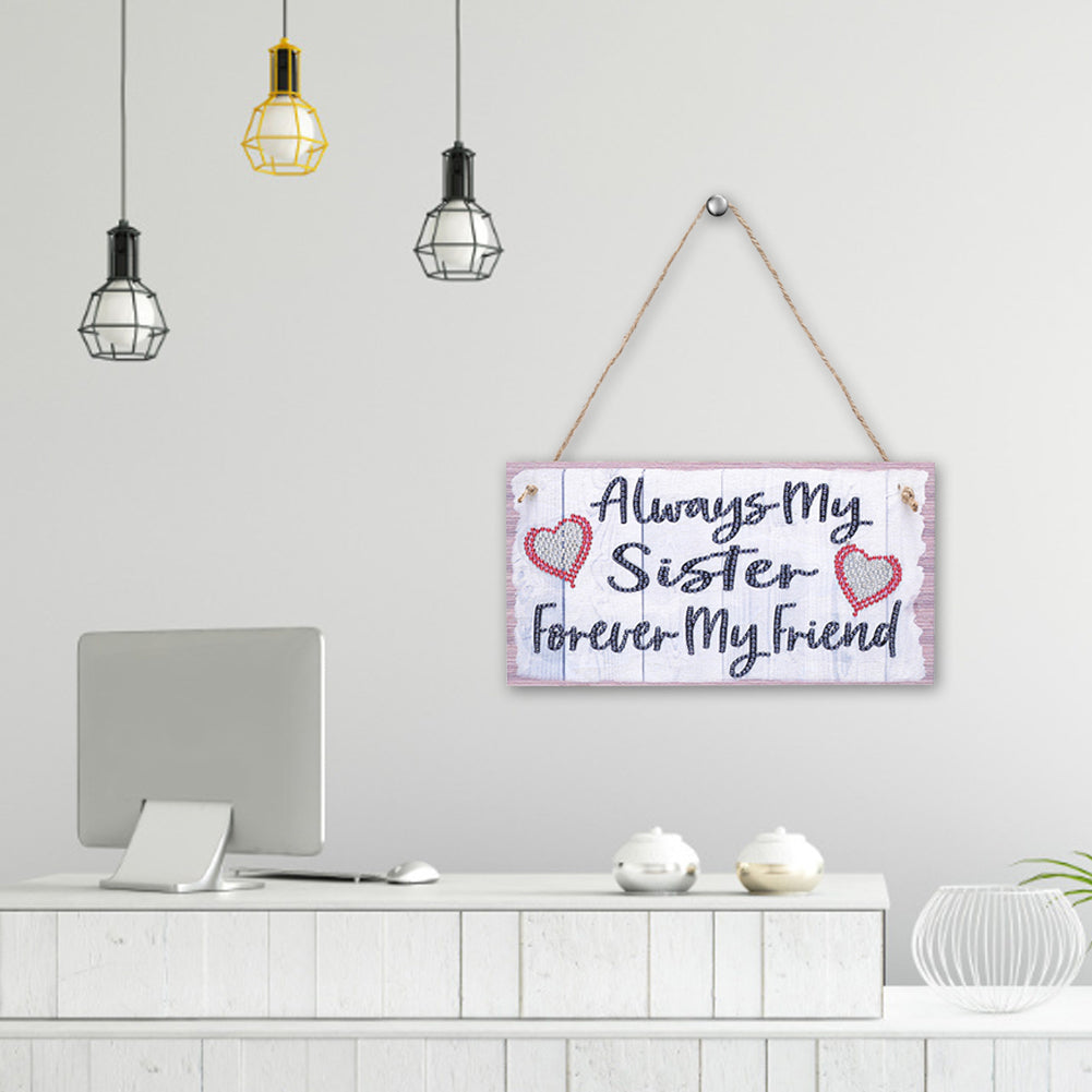 Diamond Painting-DIY Crystal Rhinestone Mural Pendant