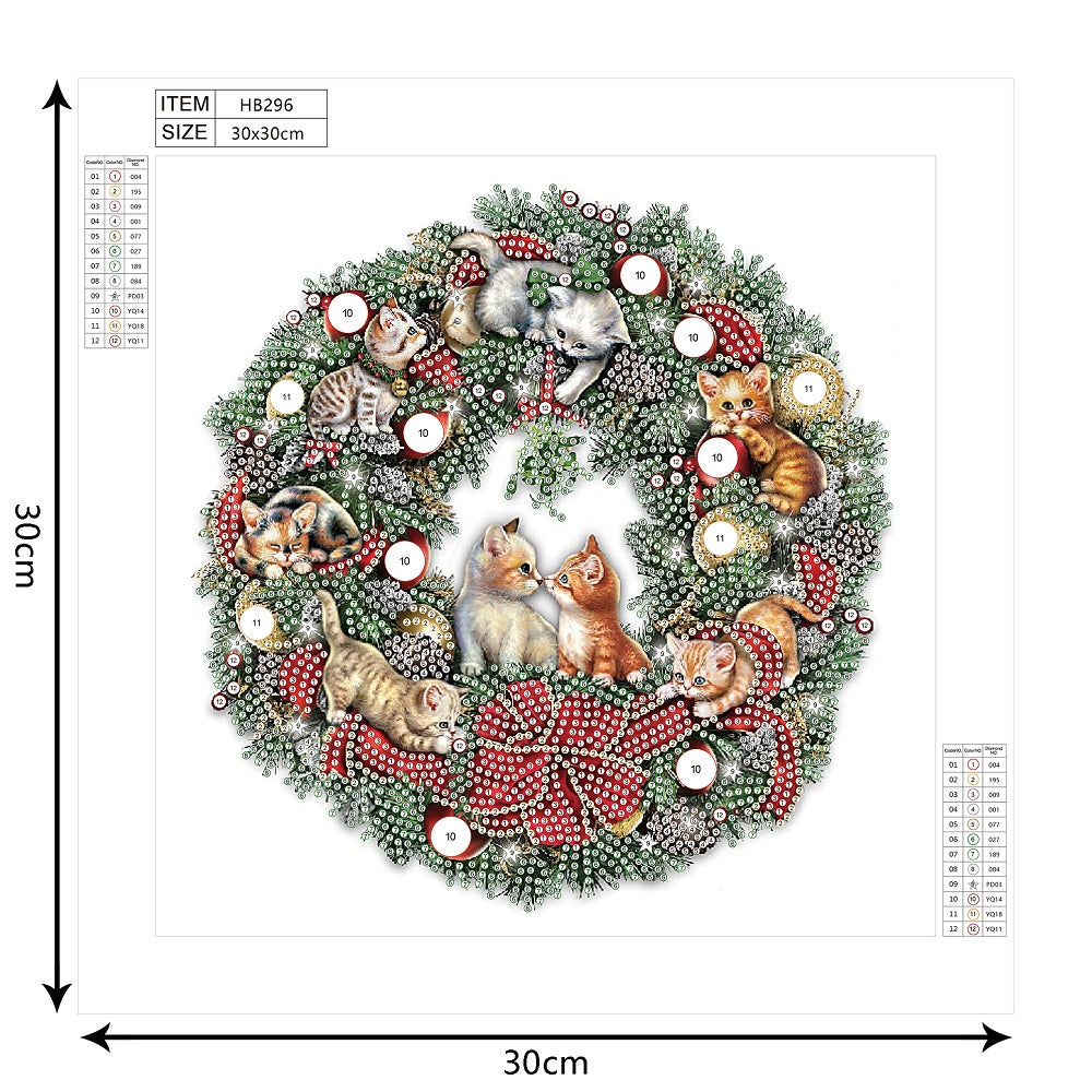 Diamond Painting-DIY Crystal Rhinestone Christmas(30*30CM)