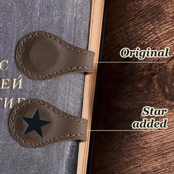 🔥Magnetic Leather Bookmark