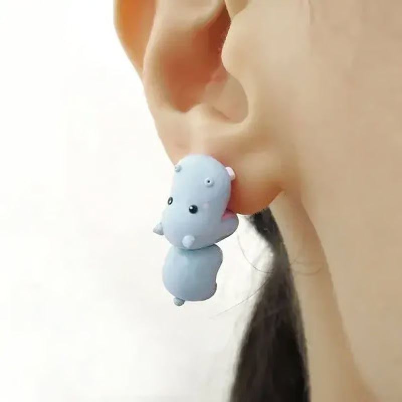 🔥Cute Animal Bite Earrings