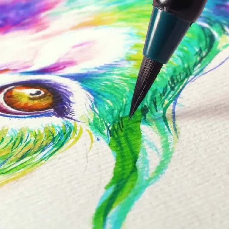 Watercolor Nylon Brush Pen Sets