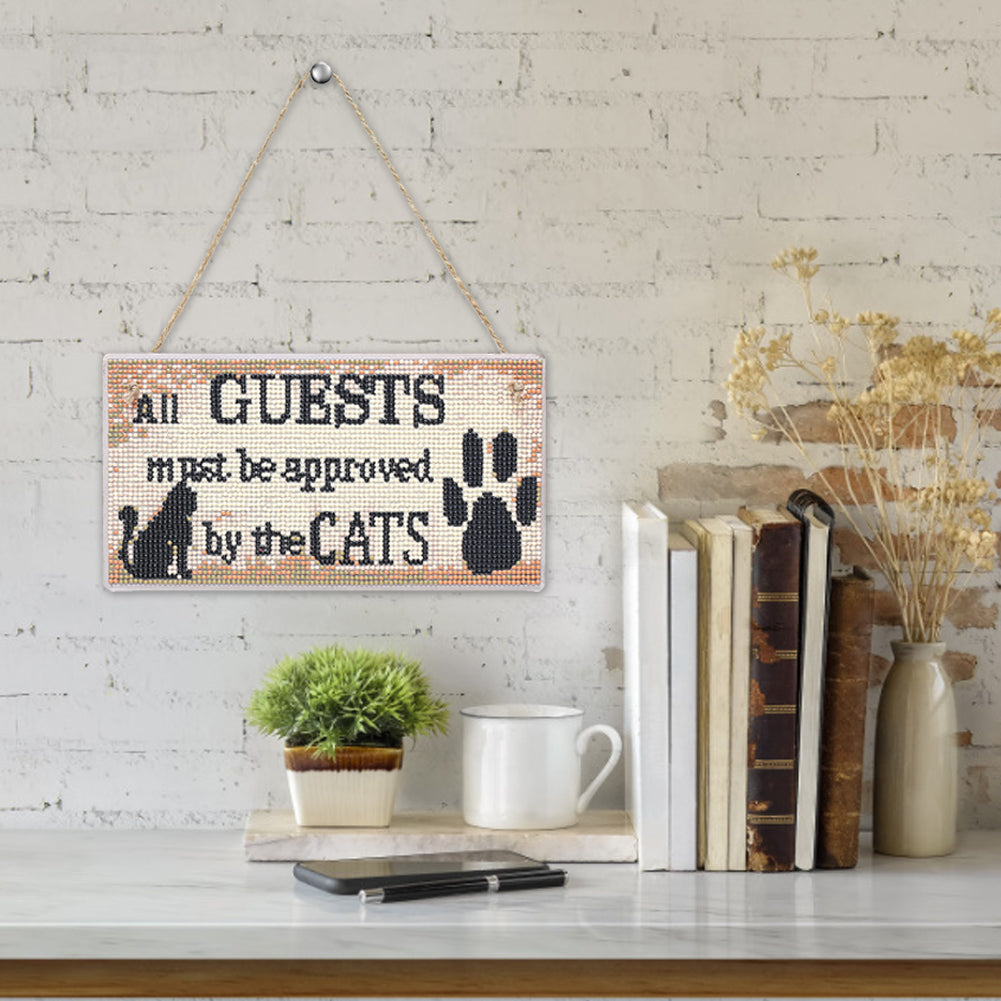 Diamond Painting-DIY Crystal Rhinestone Mural Pendant