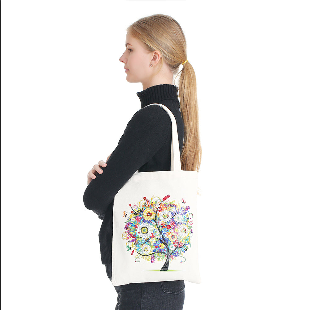 Diamond Painting Eco-Friendly Bag-DIY Crystal Rhinestone Summer