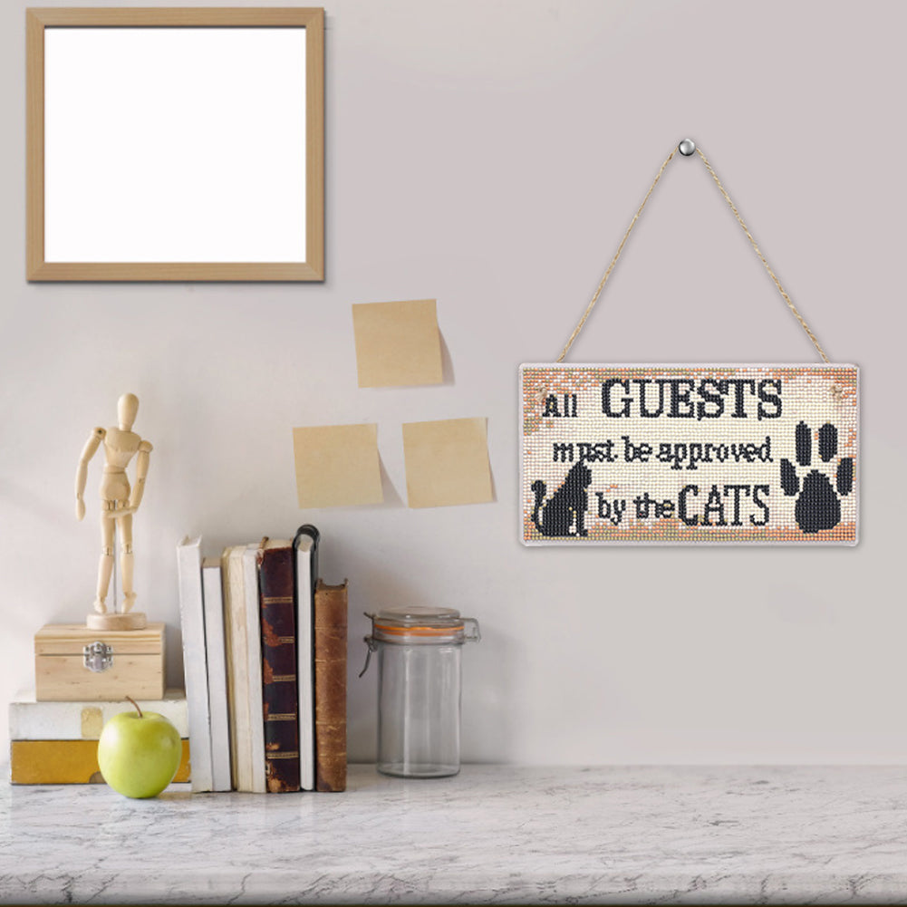 Diamond Painting-DIY Crystal Rhinestone Mural Pendant