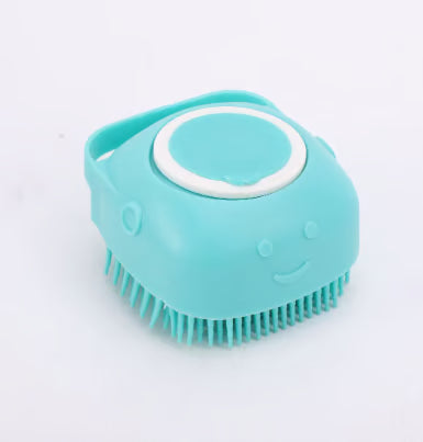 Bathroom Dog Cat Bath Brush Massage Gloves Soft Safety Silicone Comb Pet Accessories