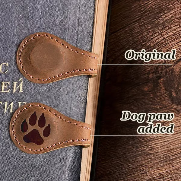 🔥Magnetic Leather Bookmark