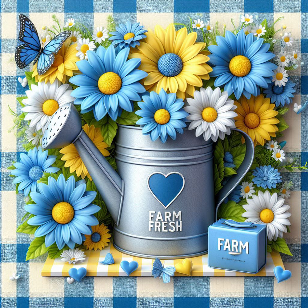 Diamond Painting-DIY Full Round Drill Flower