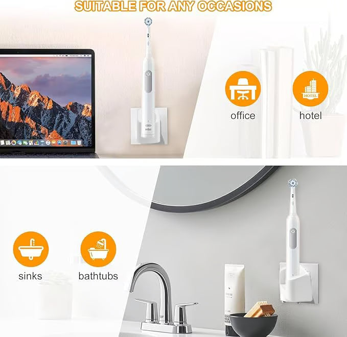 Hot Sale ireless Electric Toothbrush Wall Charger Compatible with Oral-B and Braun Model