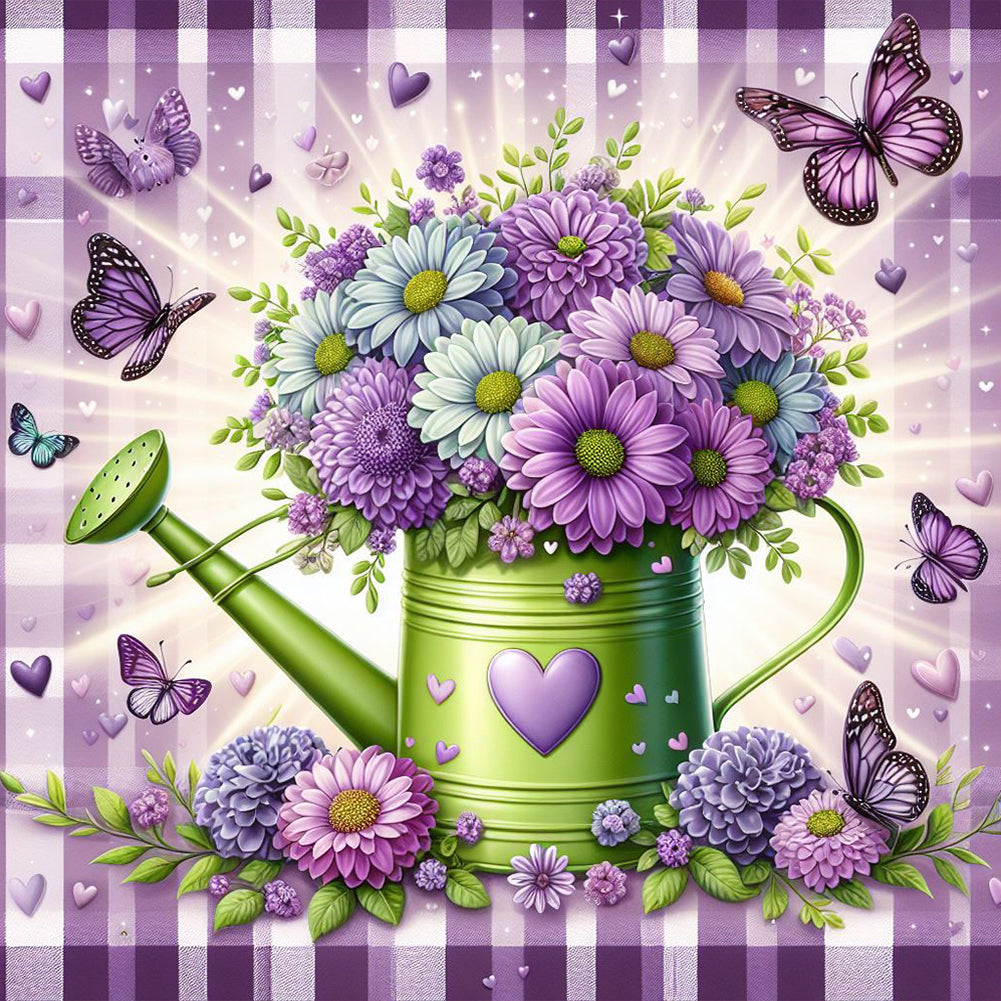 Diamond Painting-DIY Full Round Drill Flower